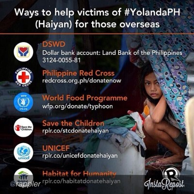 How to help the victims of Haiyan